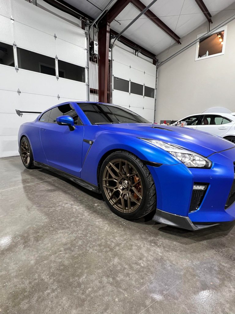 Track-Ready Nissan GT-R with VR Forged D09 20-Inch Wheels