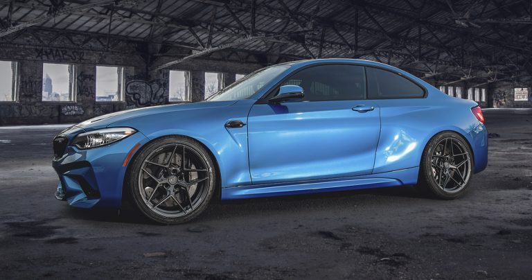 BMW M2 with VR Forged D04 1PC Monoblock Wheels