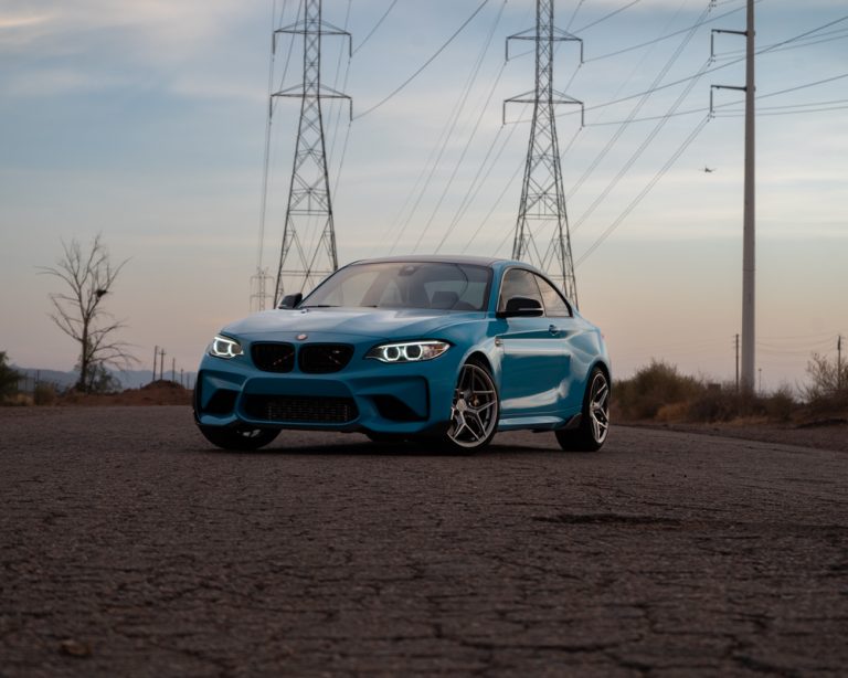 It’s Sunni with this Miami Blue BMW M2 and VR Forged D04 Wheels – Video Inside